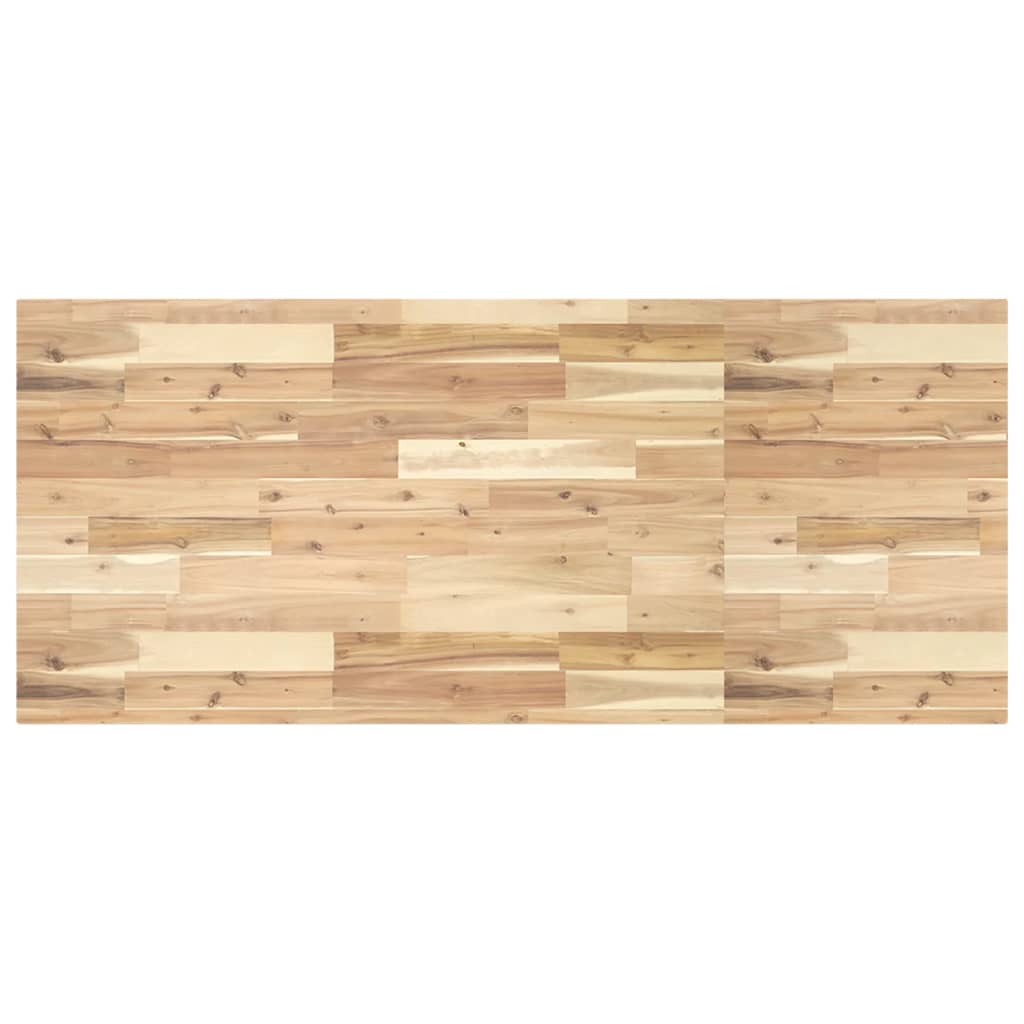 Waschtischplatte Unbehandelt 120x60x4 cm Massivholz Akazie