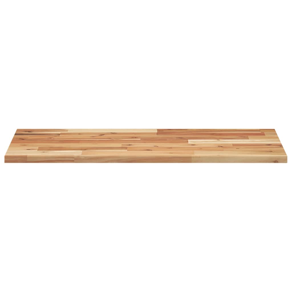 Waschtischplatte Ölbeschichtung 100x40x2 cm Massivholz Akazie