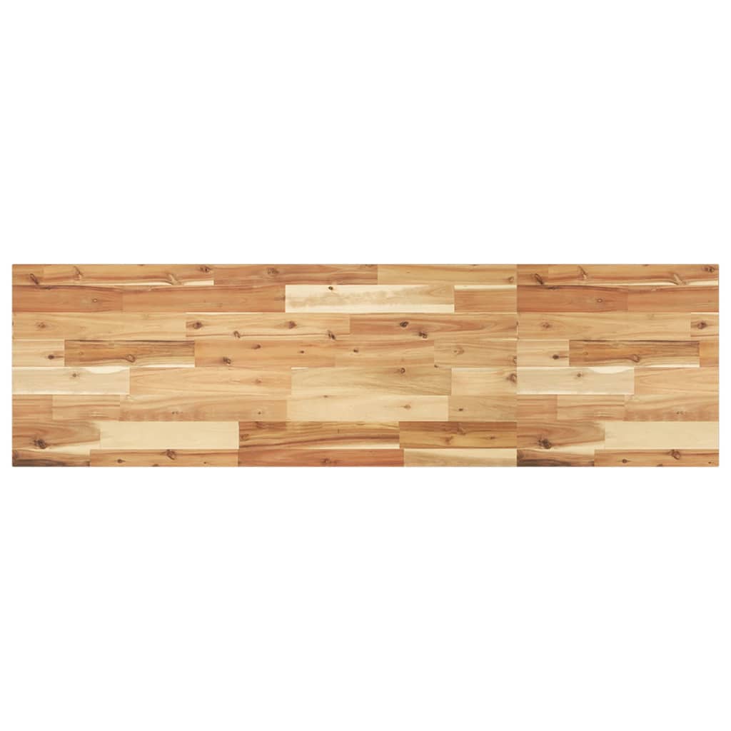 Waschtischplatte Ölbeschichtung 160x40x2 cm Massivholz Akazie
