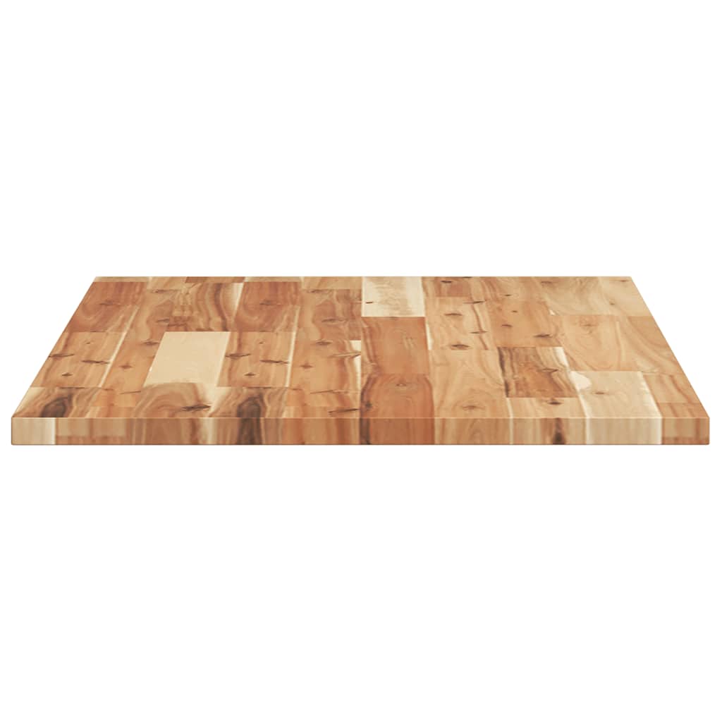 Waschtischplatte Ölbeschichtung 80x50x2 cm Massivholz Akazie