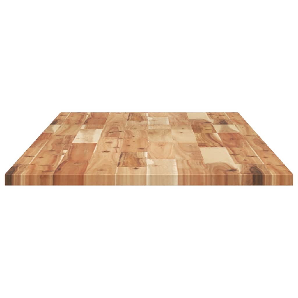 Waschtischplatte Ölbeschichtung 120x50x2 cm Massivholz Akazie