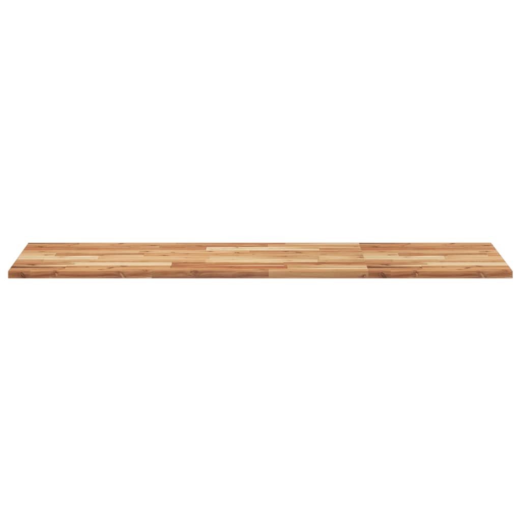 Waschtischplatte Ölbeschichtung 140x50x2 cm Massivholz Akazie