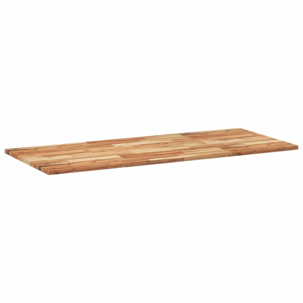 Waschtischplatte Ölbeschichtung 140x60x2 cm Massivholz Akazie