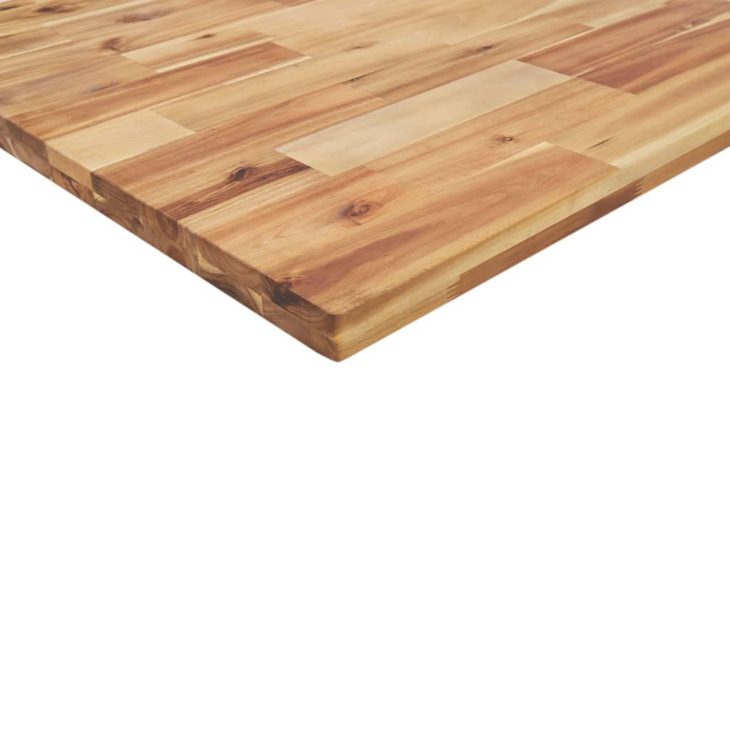 Waschtischplatte Ölbeschichtung 140x60x4 cm Massivholz Akazie