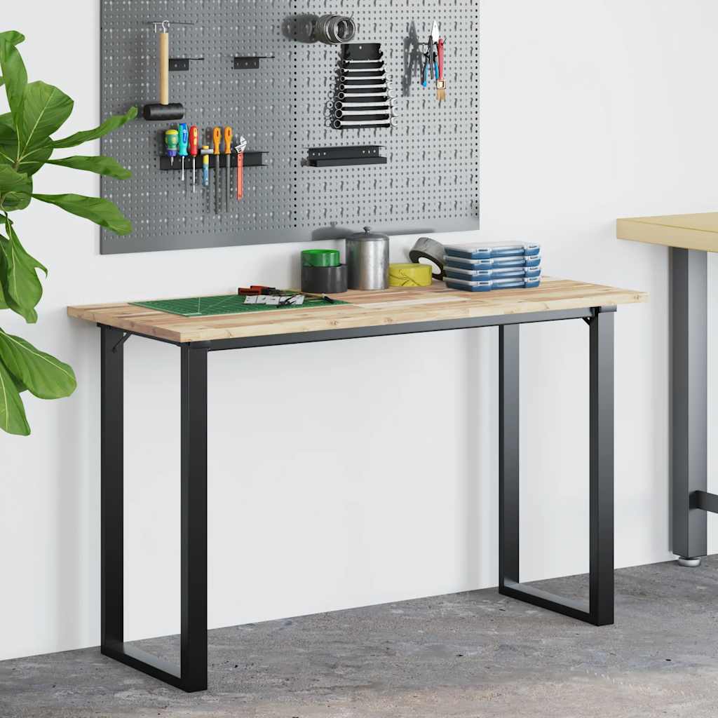 Schreibtischplatte Unbehandelt 120x60x2 cm Massivholz Akazie