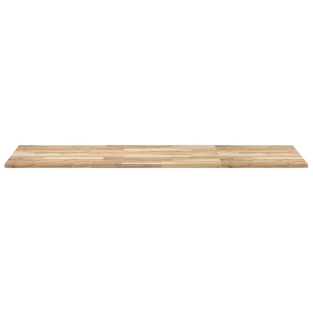 Schreibtischplatte Unbehandelt 120x60x2 cm Massivholz Akazie