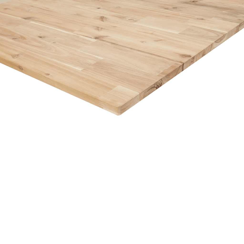 Schreibtischplatte Unbehandelt 80x70x2 cm Massivholz Akazie