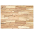Schreibtischplatte Unbehandelt 120x70x2 cm Massivholz Akazie