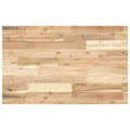 Schreibtischplatte Unbehandelt 160x50x4 cm Massivholz Akazie