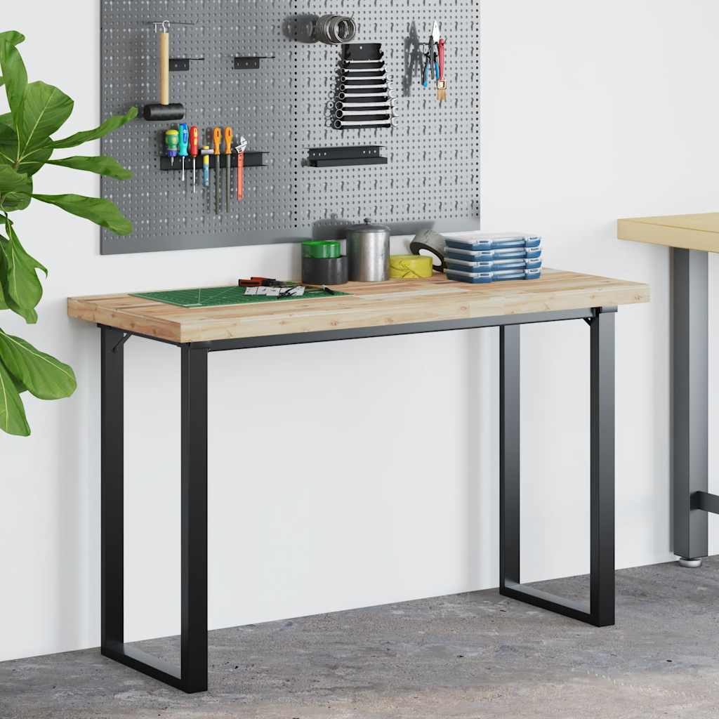 Schreibtischplatte Unbehandelt 160x50x4 cm Massivholz Akazie