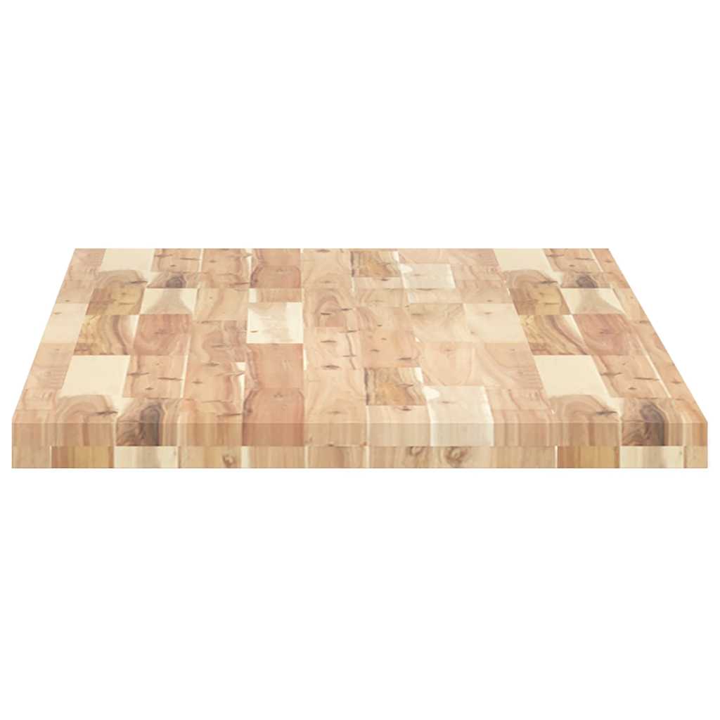 Schreibtischplatte Unbehandelt 120x60x4 cm Massivholz Akazie
