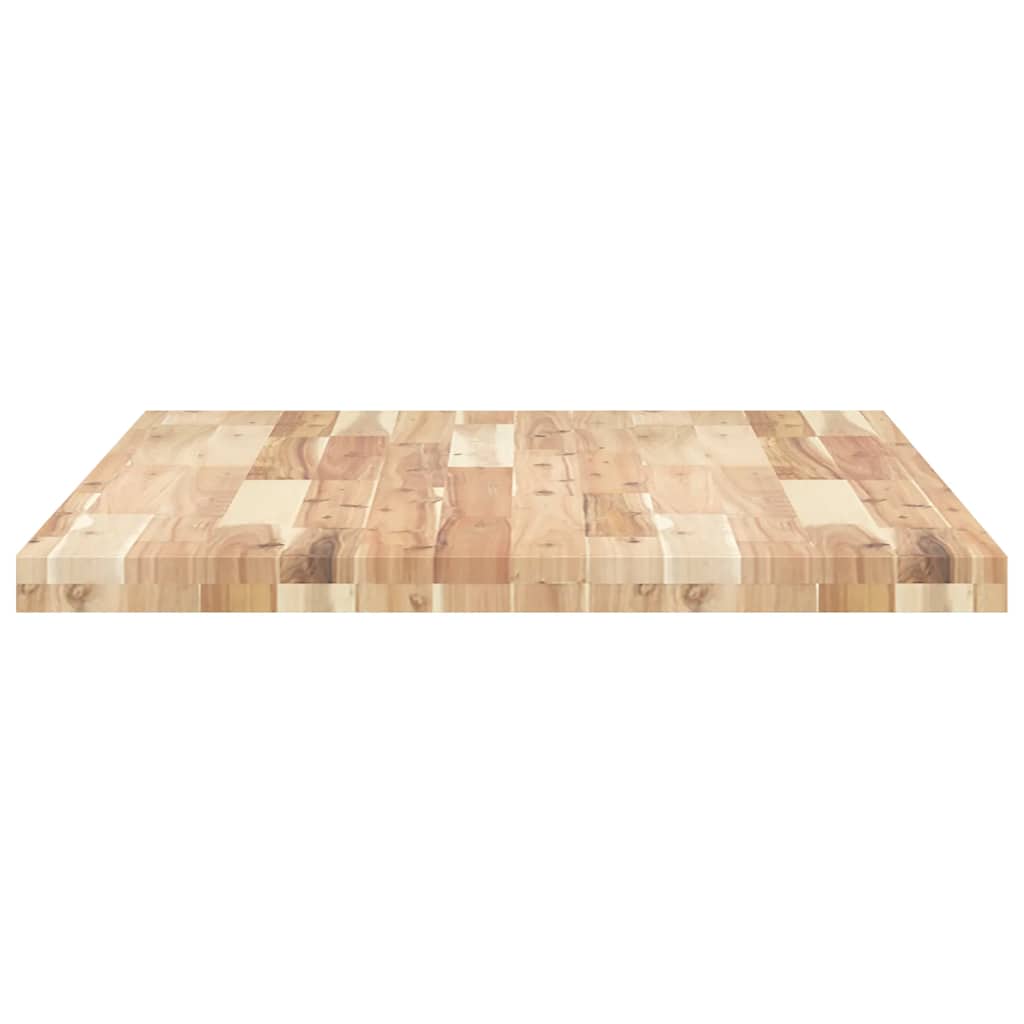 Schreibtischplatte Unbehandelt 120x70x4 cm Massivholz Akazie