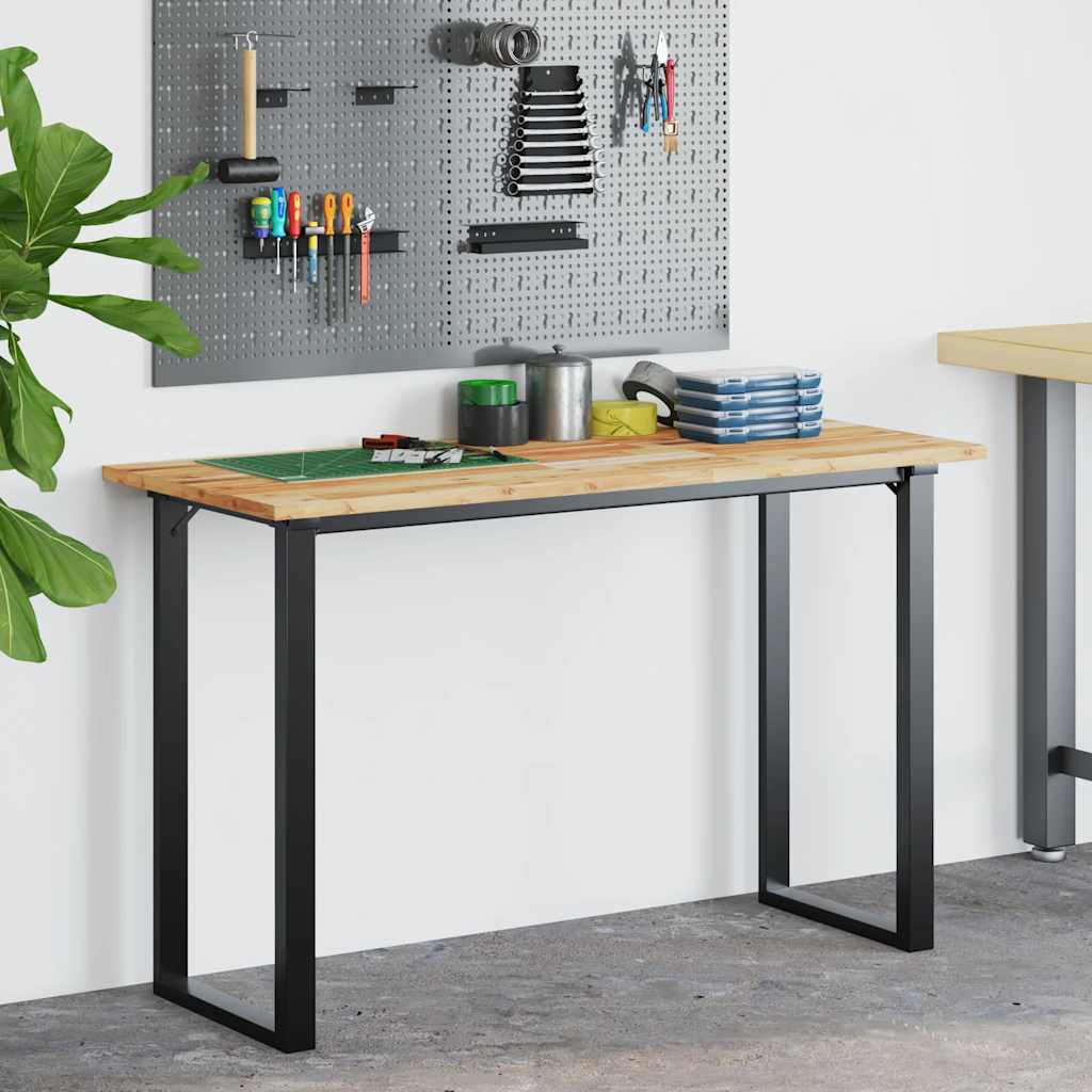 Schreibtischplatte Ölbeschichtung 140x50x2 cm Massivholz Akazie