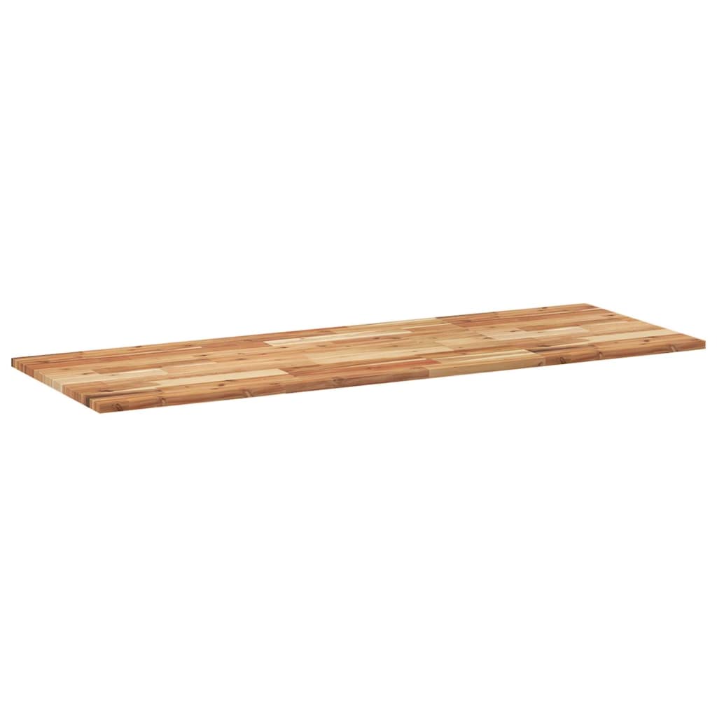 Schreibtischplatte Ölbeschichtung 140x50x2 cm Massivholz Akazie