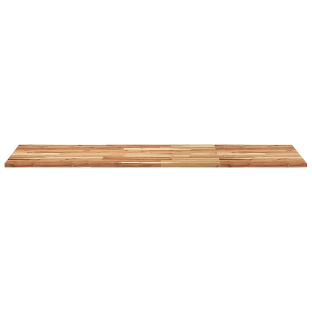 Schreibtischplatte Ölbeschichtung 120x60x2 cm Massivholz Akazie