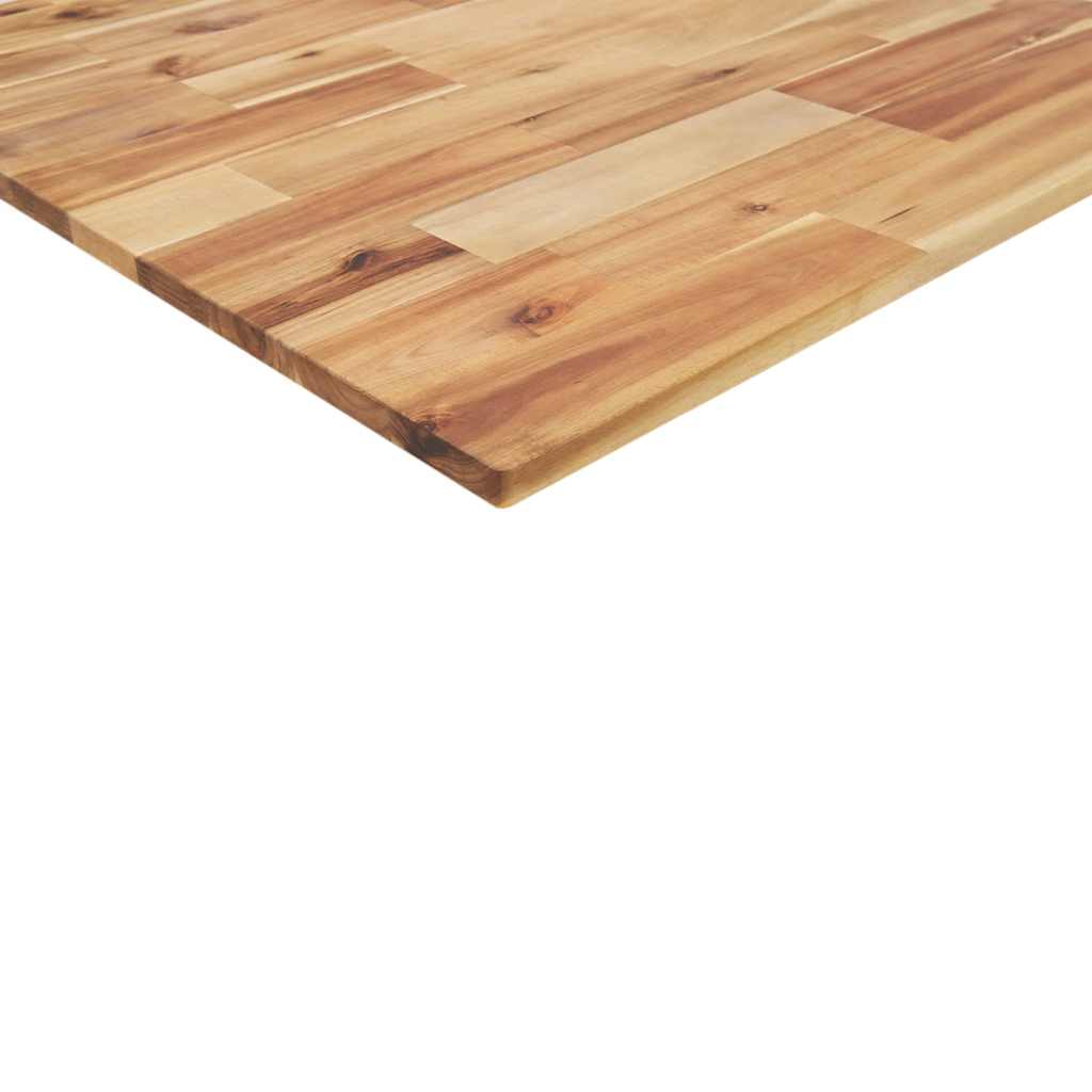 Schreibtischplatte Ölbeschichtung 120x60x2 cm Massivholz Akazie