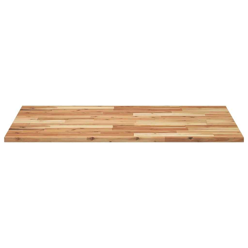Schreibtischplatte Ölbeschichtung 80x70x2 cm Massivholz Akazie