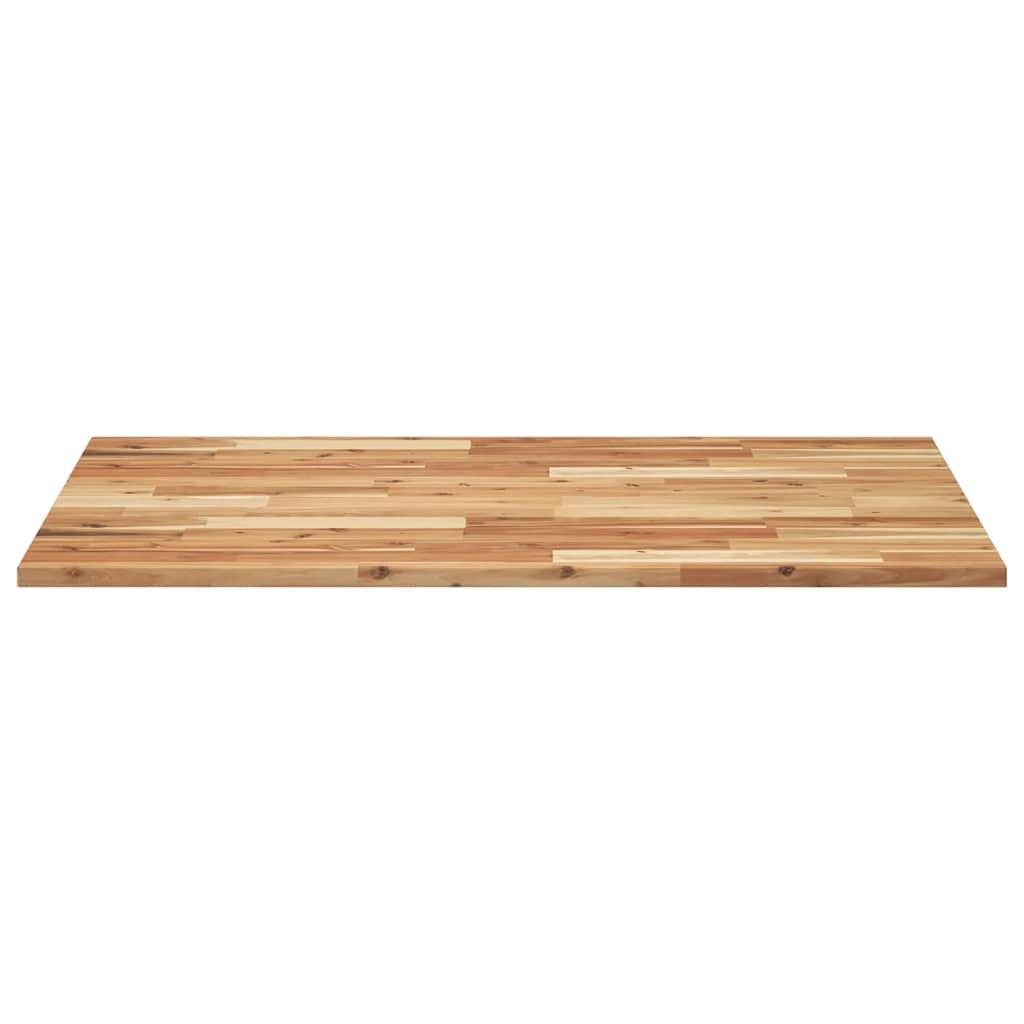 Schreibtischplatte Ölbeschichtung 120x70x2 cm Massivholz Akazie