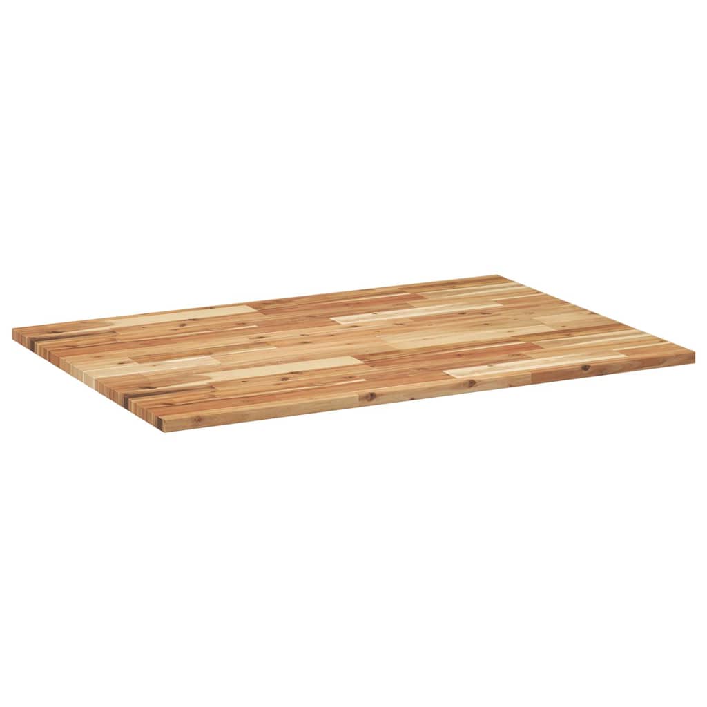 Schreibtischplatte Ölbeschichtung 120x70x2 cm Massivholz Akazie