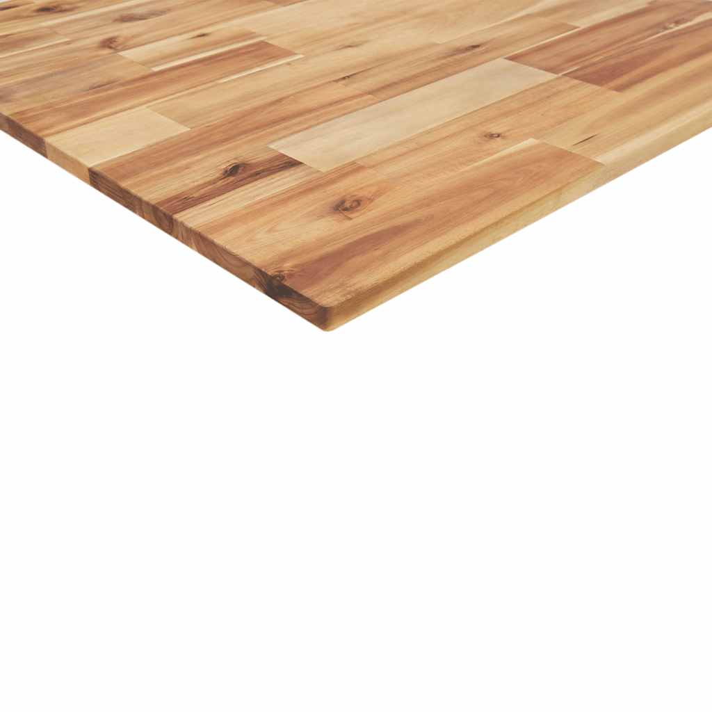 Schreibtischplatte Ölbeschichtung 120x70x2 cm Massivholz Akazie