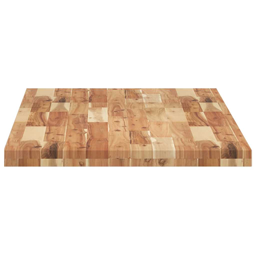 Schreibtischplatte Ölbeschichtung 120x60x4 cm Massivholz Akazie