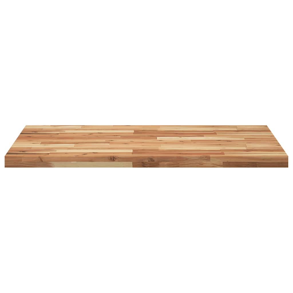 Schreibtischplatte Ölbeschichtung 80x70x4 cm Massivholz Akazie