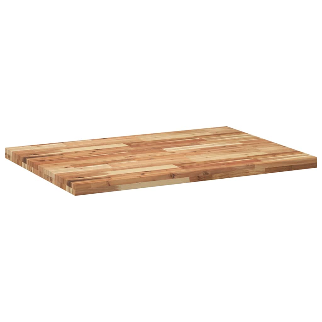 Schreibtischplatte Ölbeschichtung 120x70x4 cm Massivholz Akazie