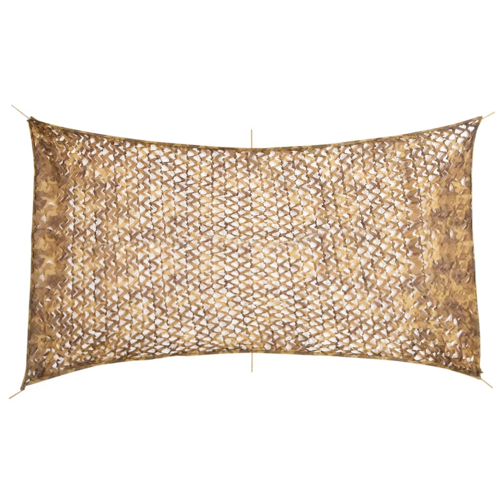 Tarnnetz mit Aufbewahrungstasche 506x279 cm Sandfarbe