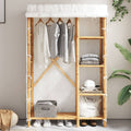 Kleiderschrank 110x45x170 cm Bambus