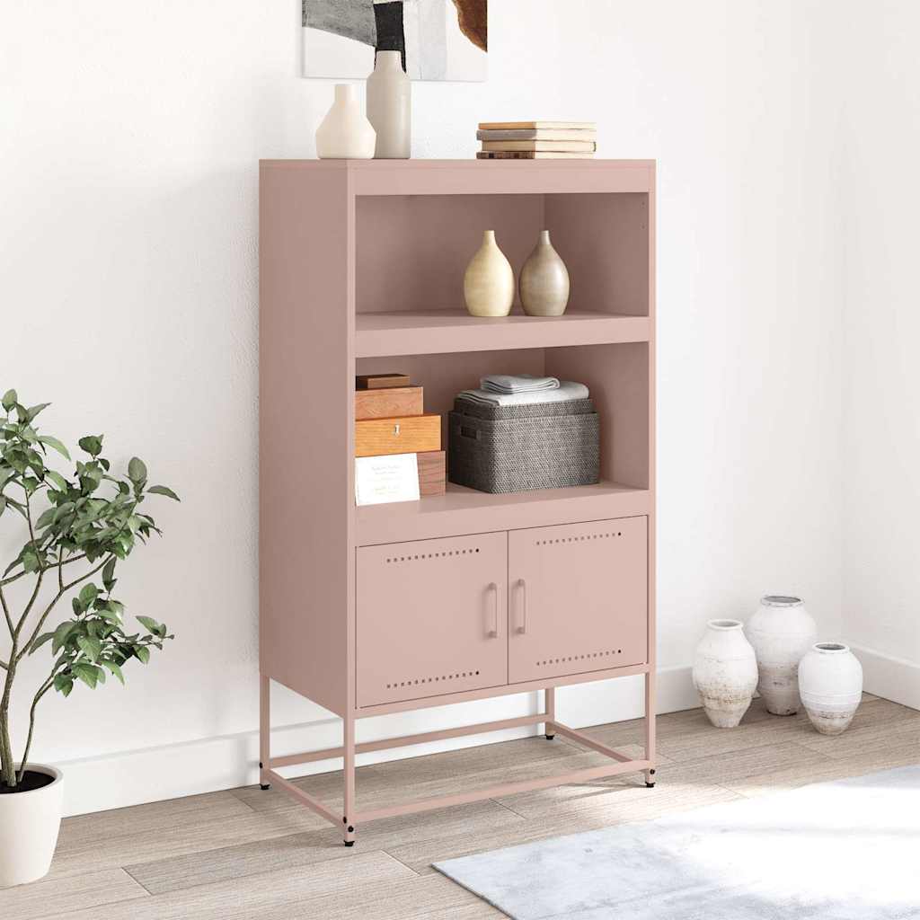 Highboard Rosa 68,5x38,5x123,5 cm Stahl