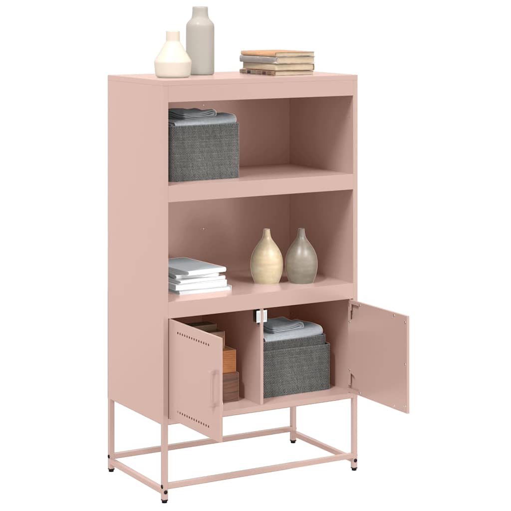 Highboard Rosa 68,5x38,5x123,5 cm Stahl