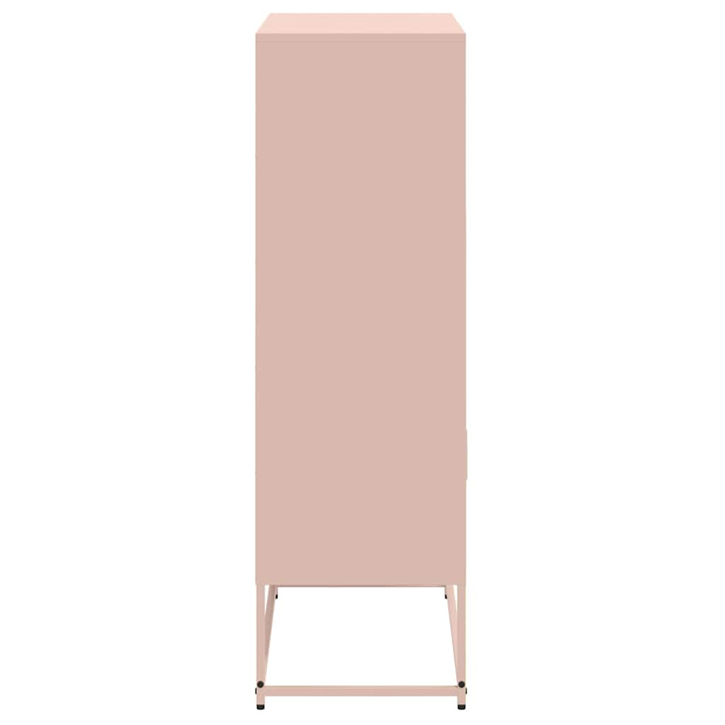 Highboard Rosa 68,5x38,5x123,5 cm Stahl