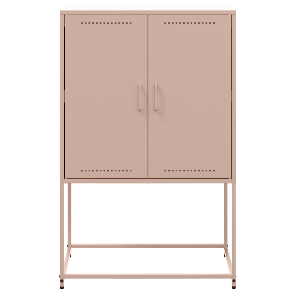 Highboard Rosa 68,5x38,5x107 cm Stahl