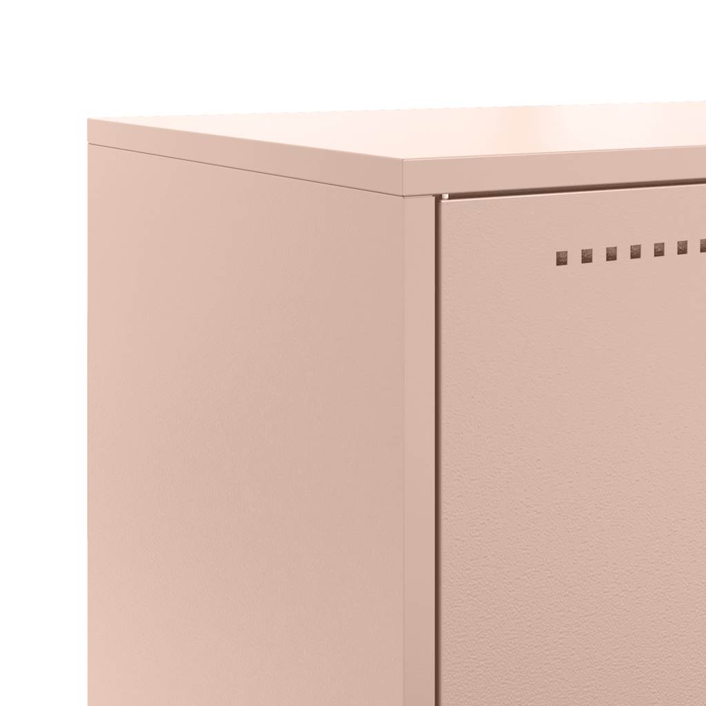 Highboard Rosa 68,5x38,5x107 cm Stahl