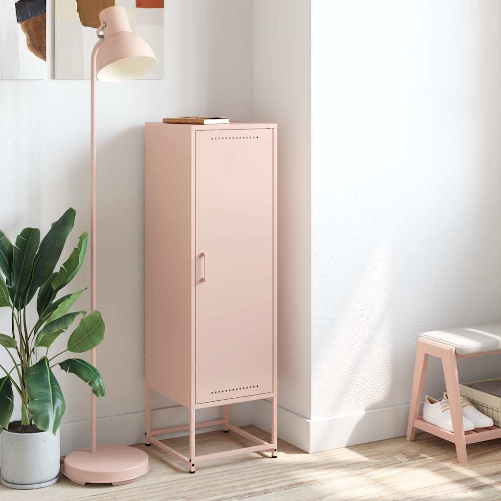 Highboard Rosa 36x39x123 cm Stahl