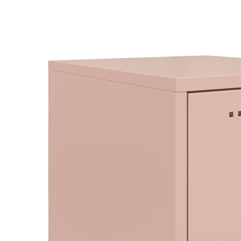 Highboard Rosa 36x39x123 cm Stahl