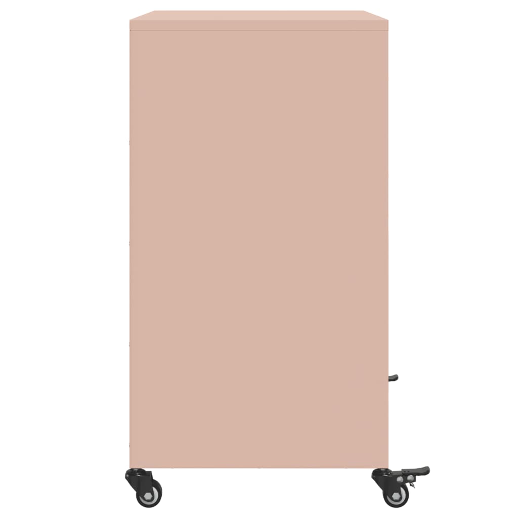 Sideboard Rosa 68x39x72 cm Stahl