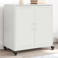 Sideboard Weiß 68x39x72 cm Stahl
