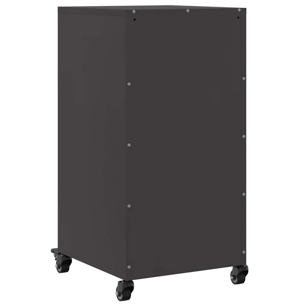 Sideboard Schwarz 36x39x72 cm Stahl