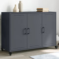 Sideboard Anthrazit 100,5x39x72 cm Stahl