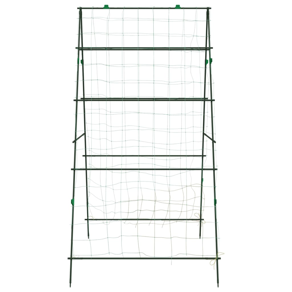 Pflanzennetz A-Rahmen 99x90x175,5 cm Stahl