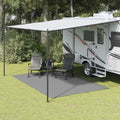 Zeltteppich Anthrazit 4x2,5 m