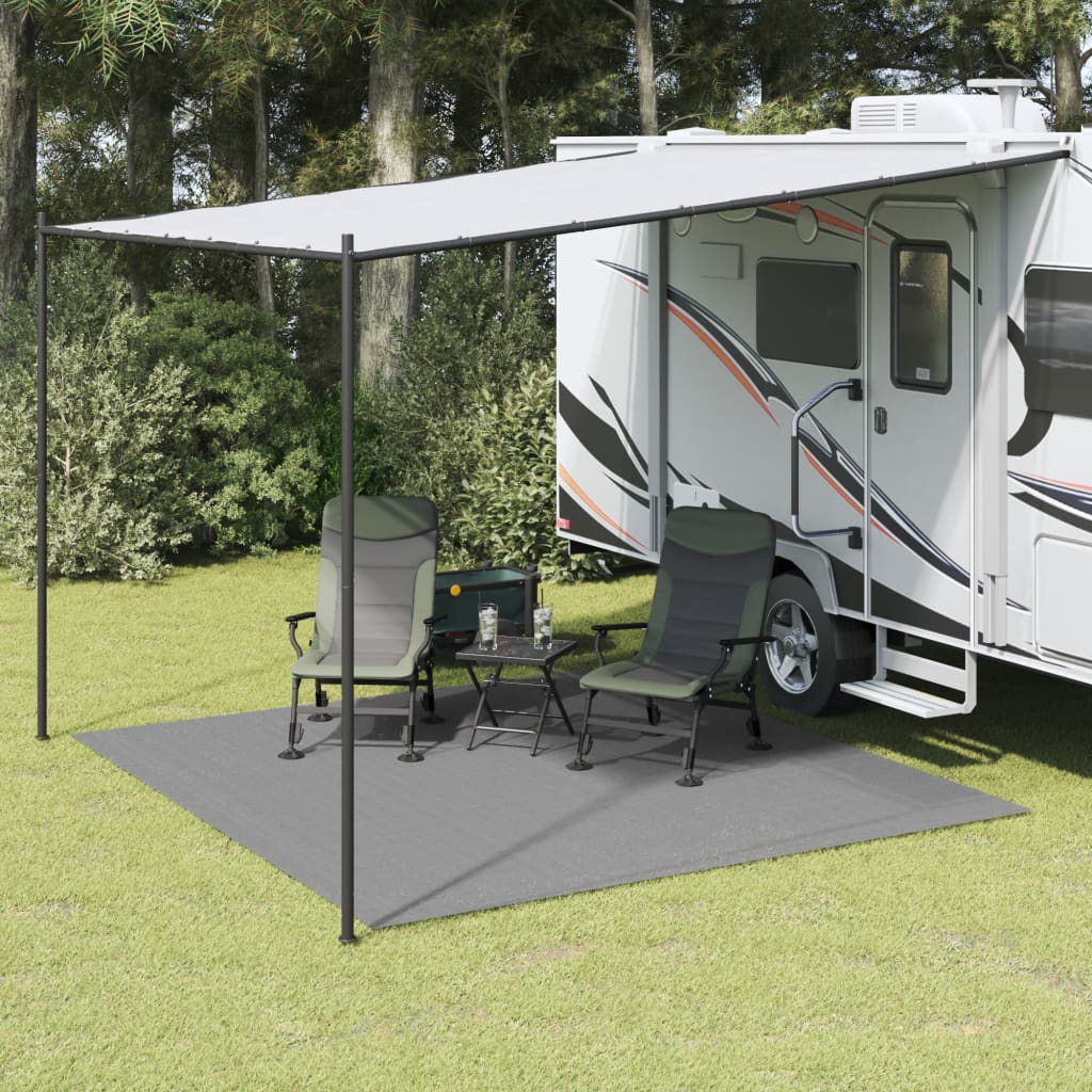 Zeltteppich Anthrazit 3x3 m