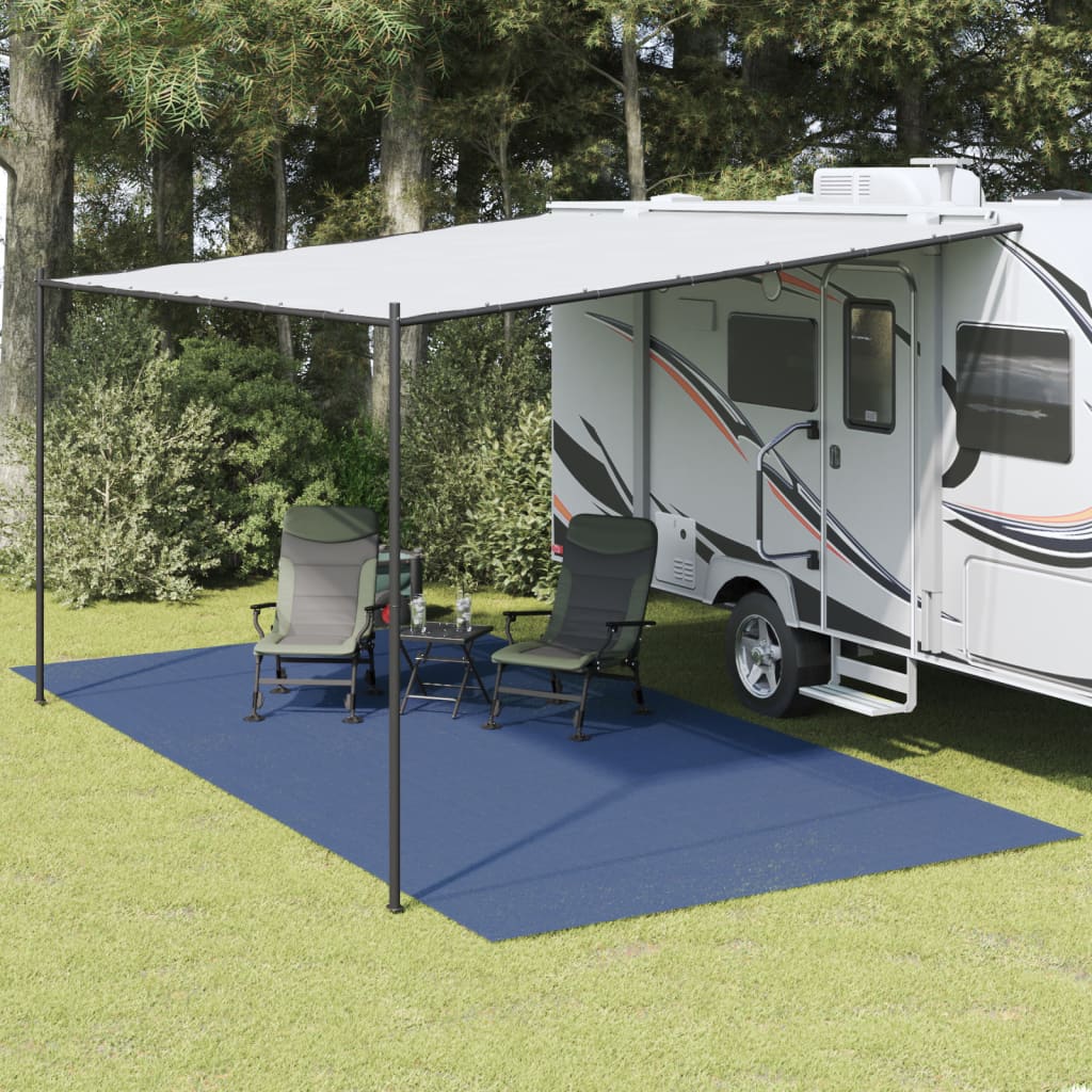 Zeltteppich Blau 6x3 m
