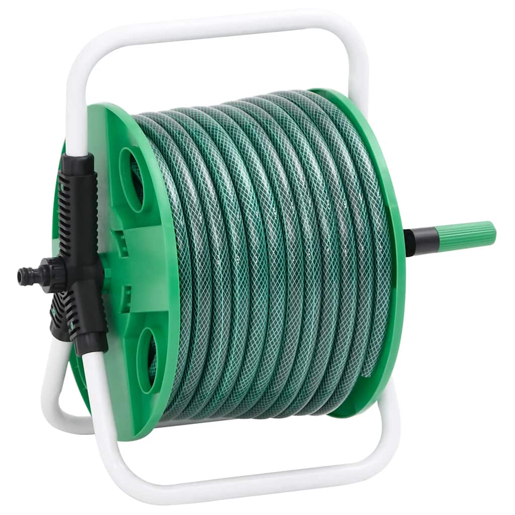 Schlauchtrommel Freistehend mit Schlauchanschluss-Set 0,5" 50 m