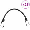 Gummiseile Reflektierend mit Haken 25 Stk. 38 cm