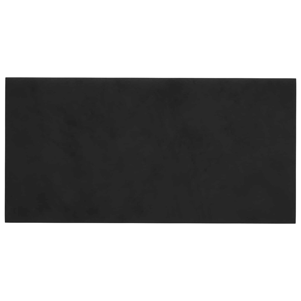 Wandkopfteilen 12 pcs Schwarz Samt