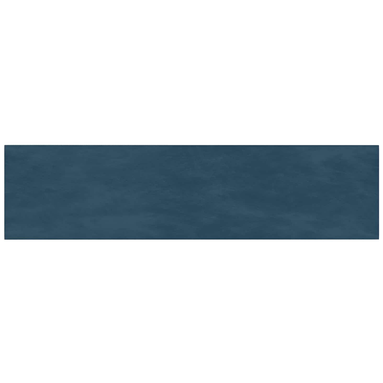 Wandkopfteilen 12 pcs Blau Samt