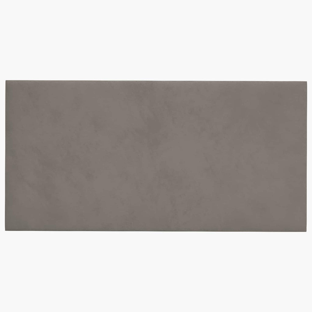 Wandkopfteilen 12 pcs Hellgrau Samt