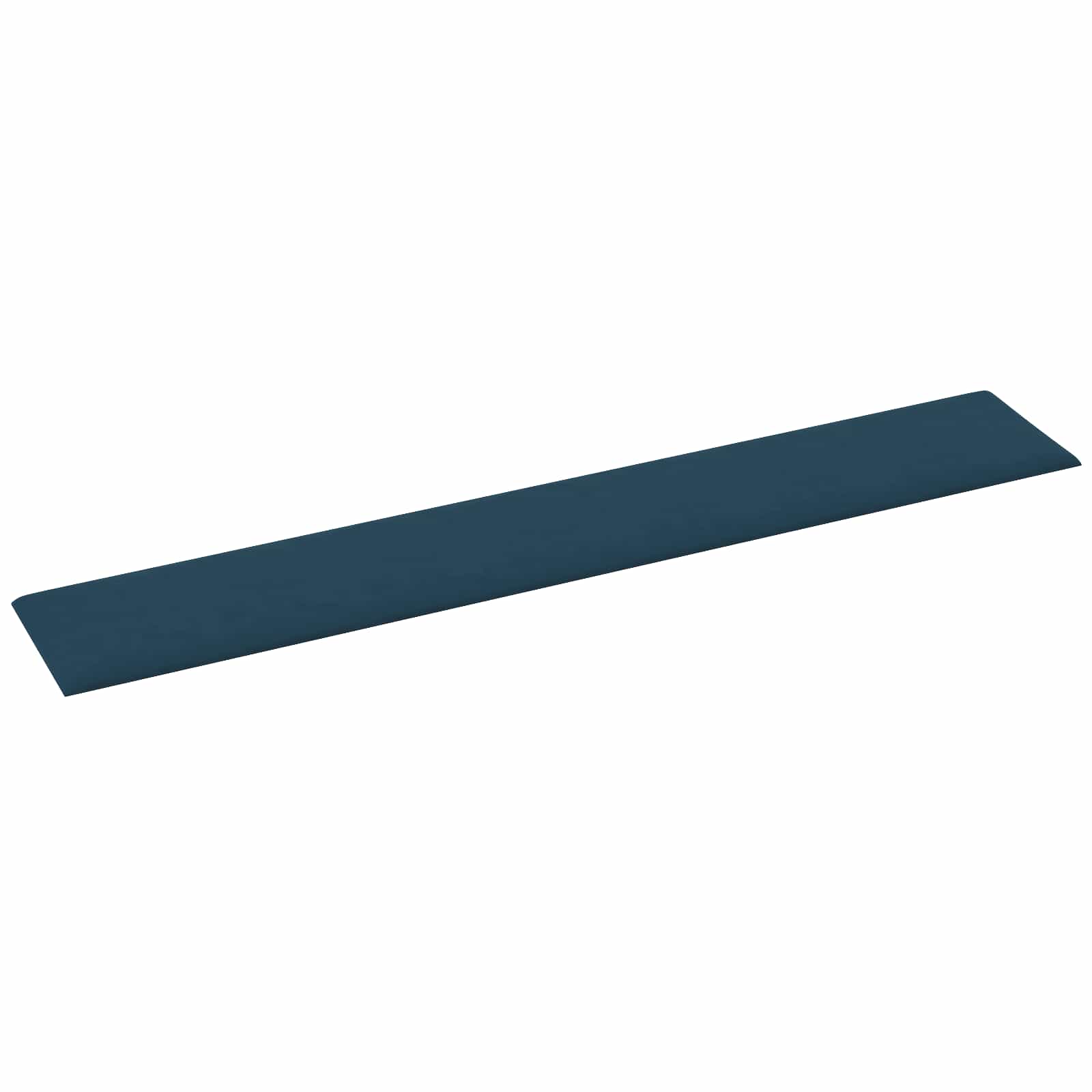 Wandkopfteilen 12 pcs Blau Samt